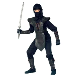 Ninja Master Jumpsuit Børnekostume