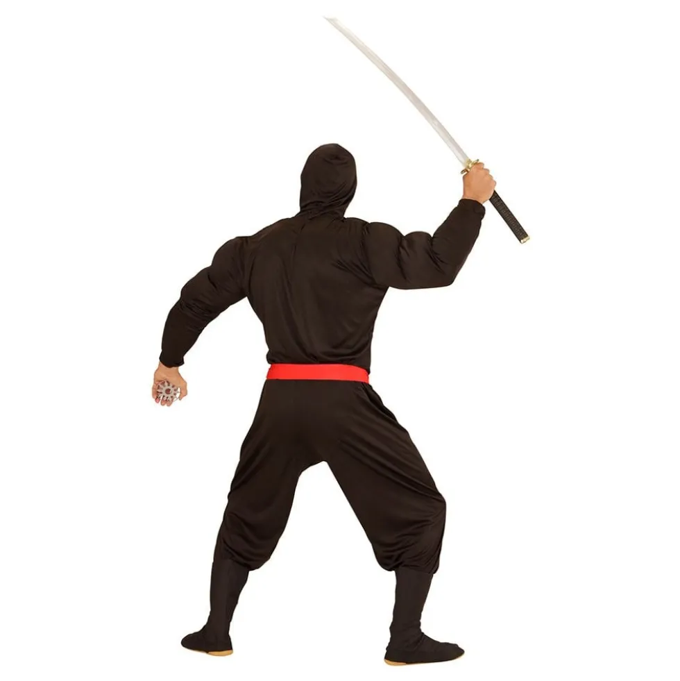 Ninja med Muskler Kostume
