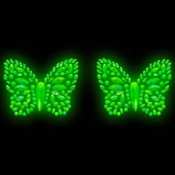 Nipple Cover Sommerfugl Glow in the Dark
