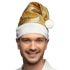Nissehue Guld Glitrende