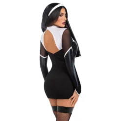 Nonne Kjole Deluxe Kostume