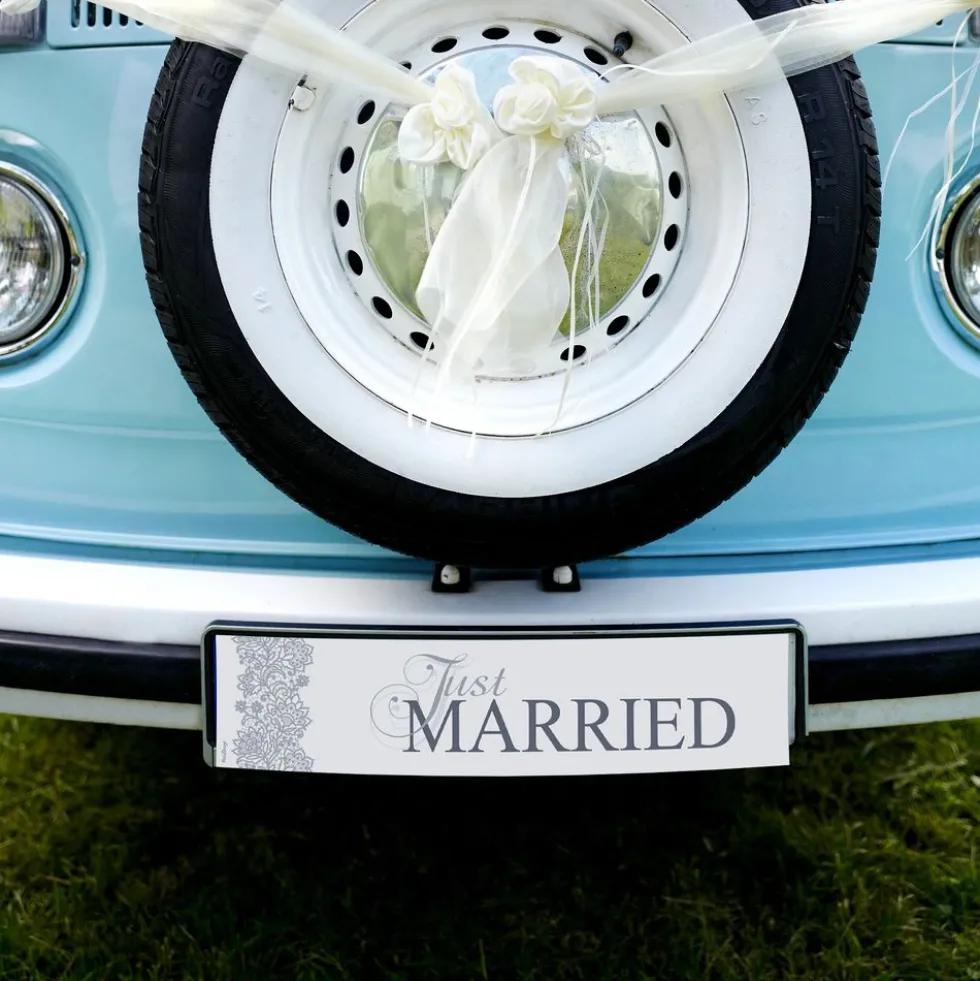 Nummerplade Just Married