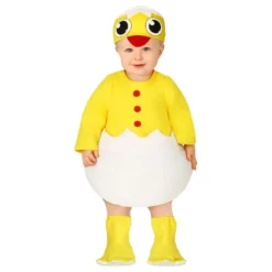 Nyudklækket Kylling Babykostume