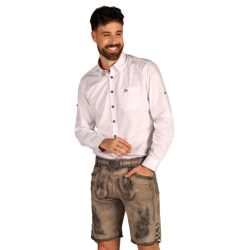 Oktoberfest Lederhosen Shorts Super Deluxe Vintage Beige