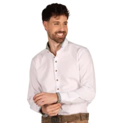 Oktoberfest Skjorte Herre Hvid Deluxe