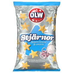 OLW Stjerner Sourcream & Onion