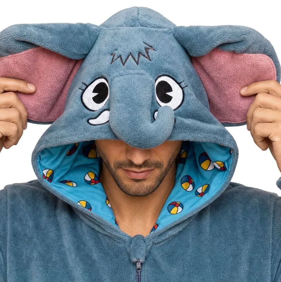 Onesie Elefant Kostume