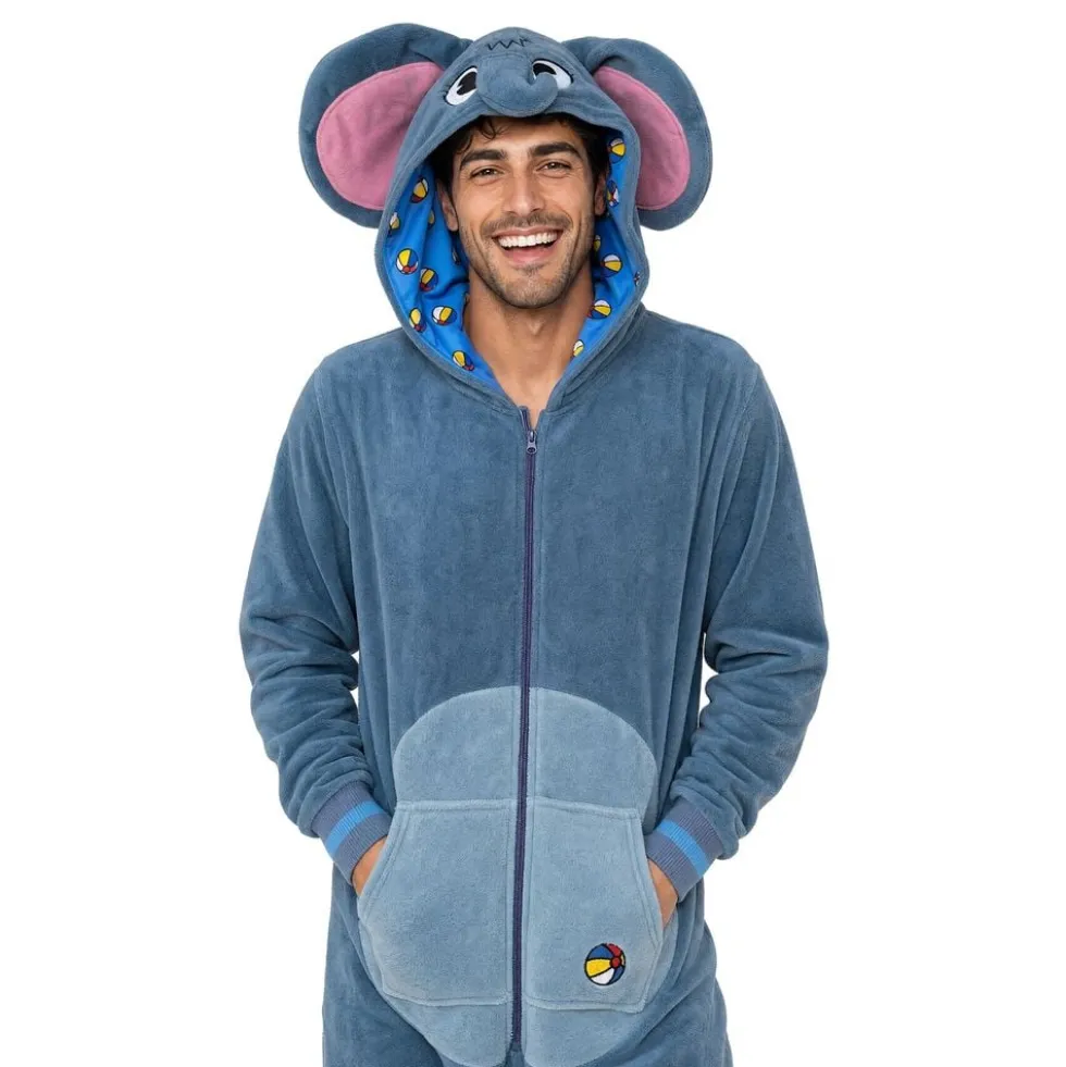 Onesie Elefant Kostume