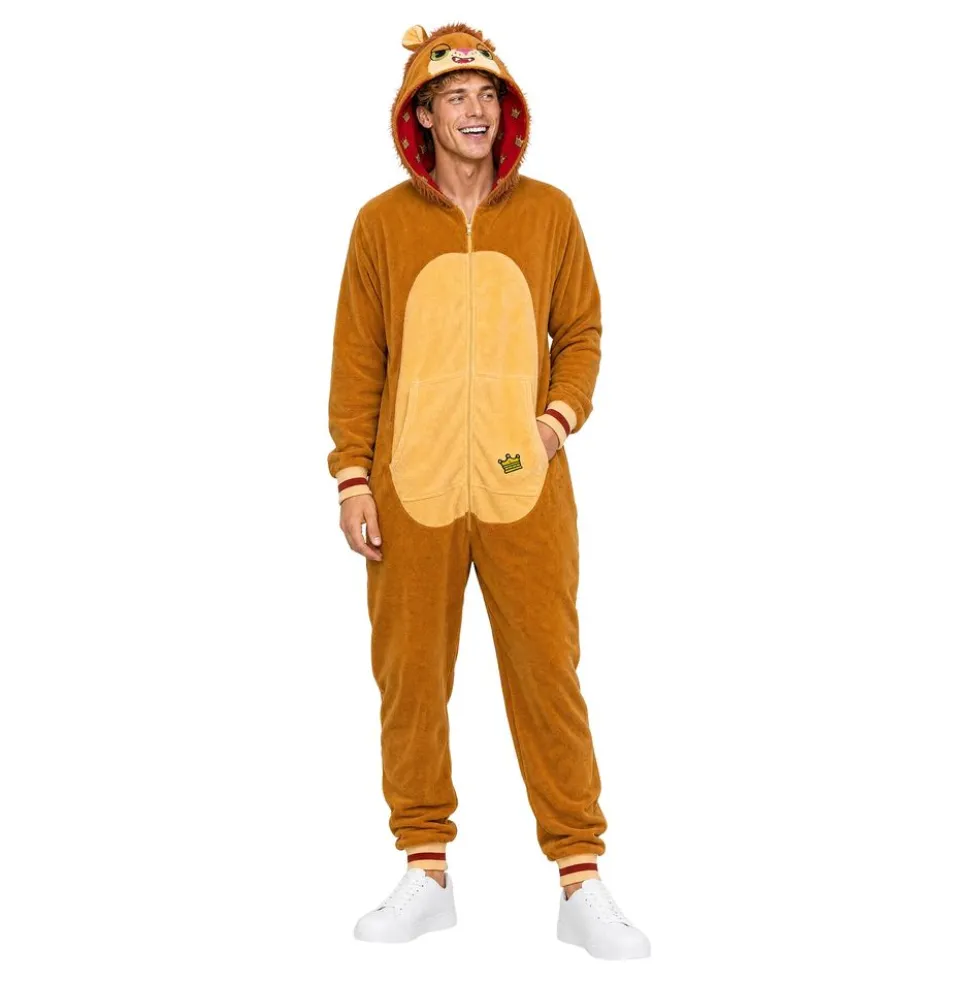 Onesie Løve Kostume