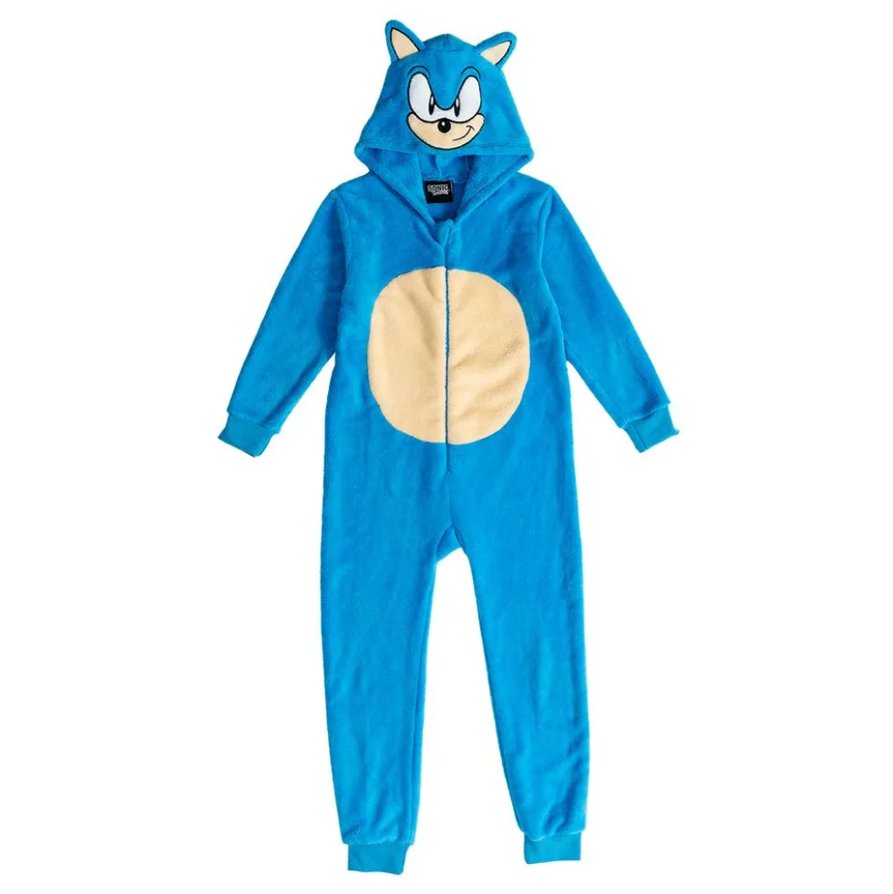 Onesie Sonic the Hedgehog Børnekostume