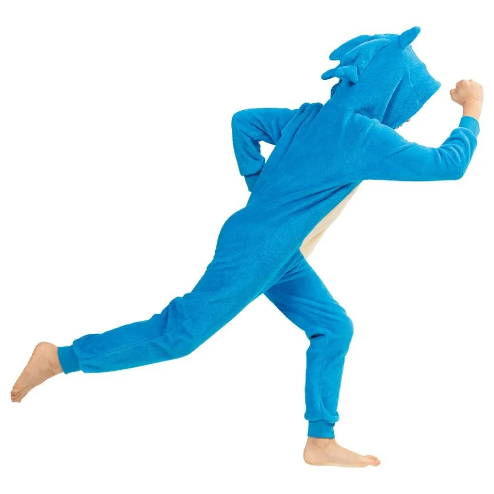 Onesie Sonic the Hedgehog Børnekostume