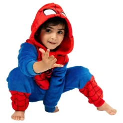 Onesie Spider-Man™ Børnekostume