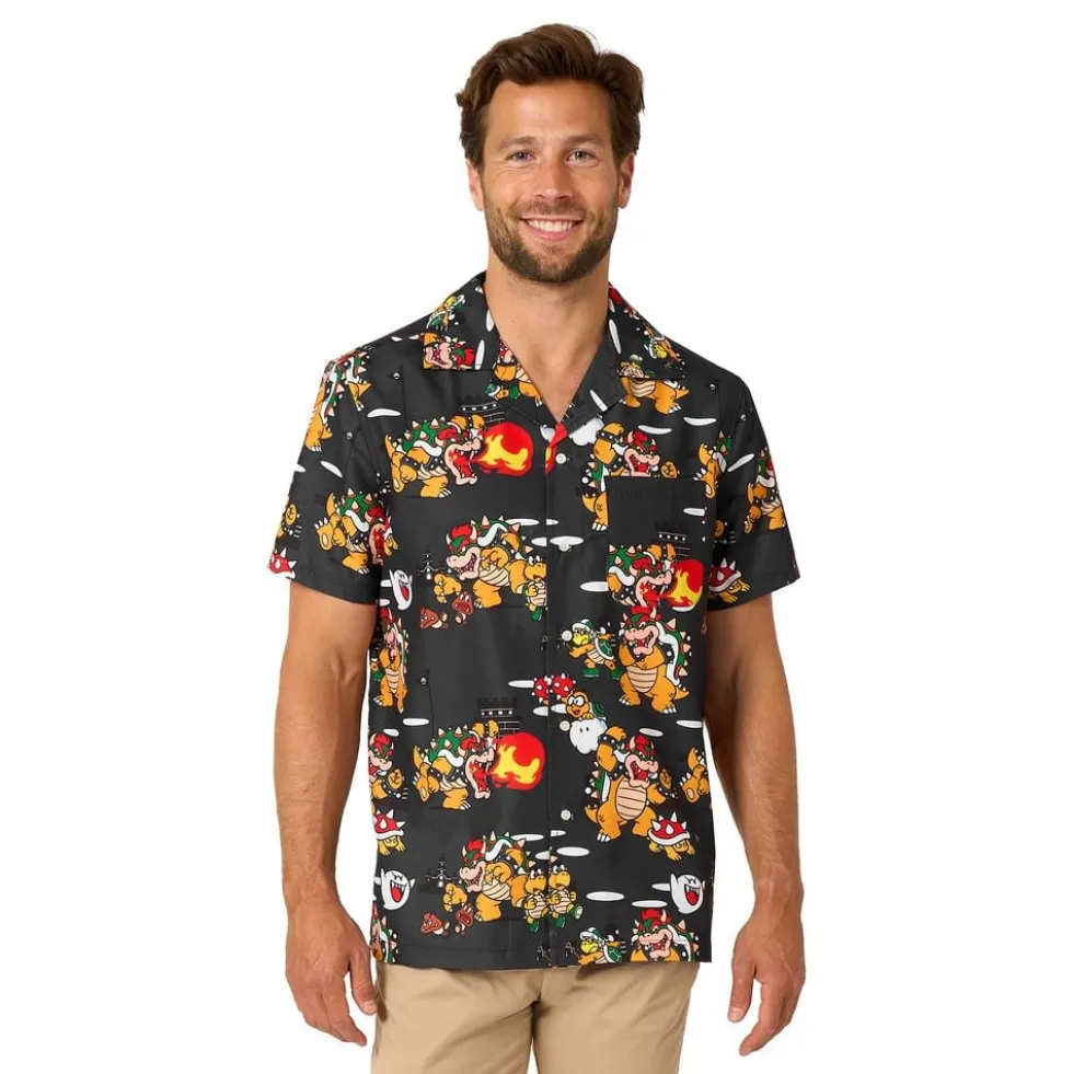 OppoSuits Bowsers Mayhem Skjorte