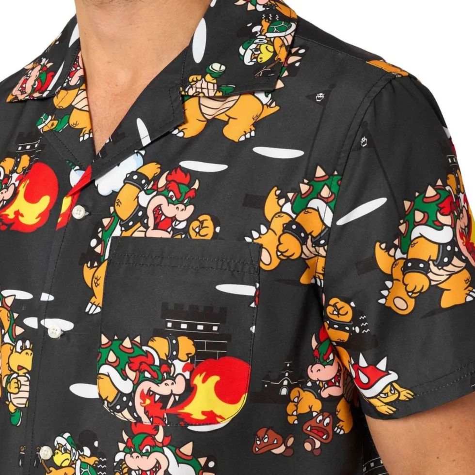 OppoSuits Bowsers Mayhem Skjorte