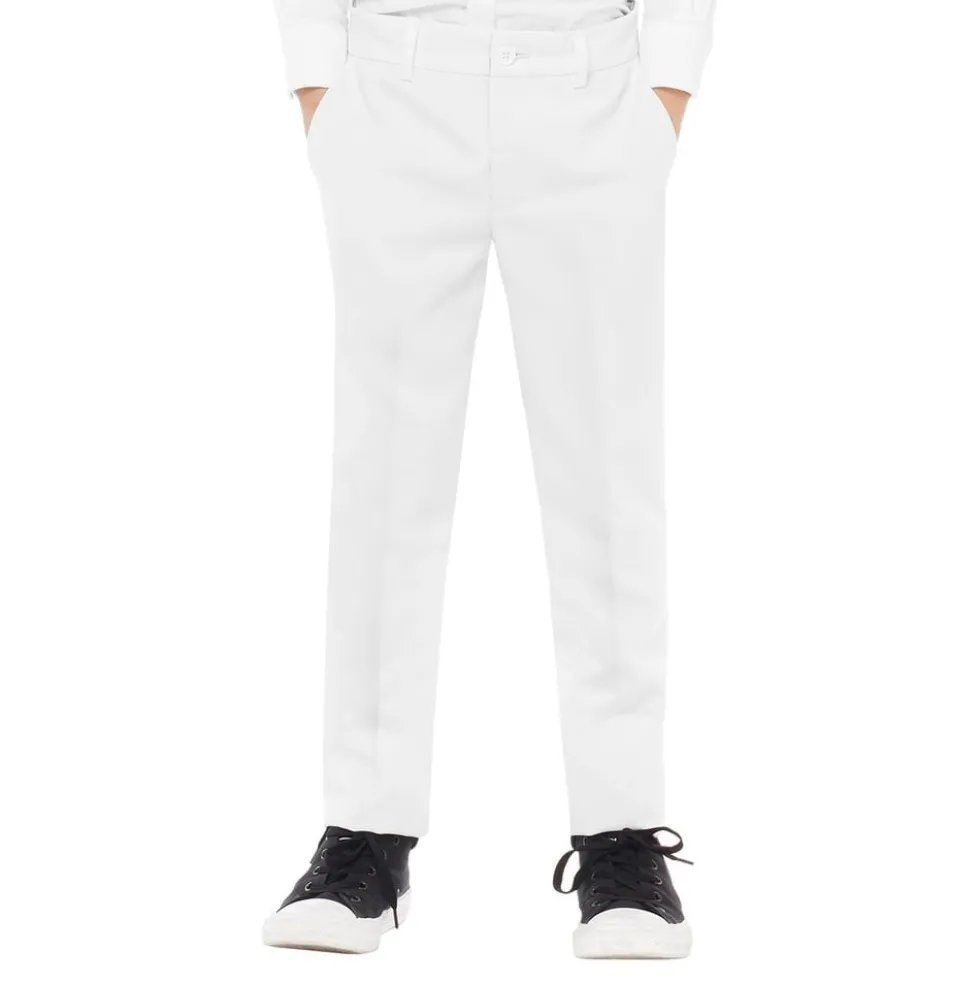 OppoSuits Boys Hvidt Kostume