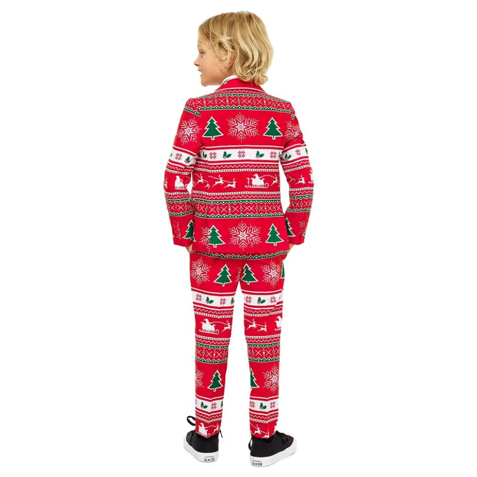 OppoSuits Boys Winter Wonderland Jakkesæt