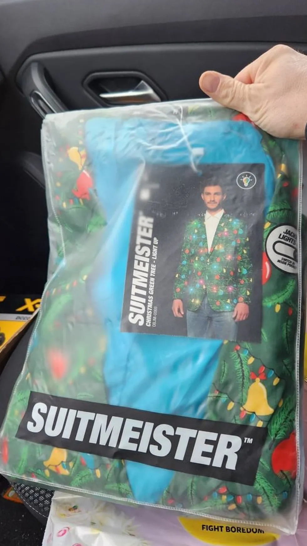 OppoSuits Christmas Green Tree Light Herre Jakke