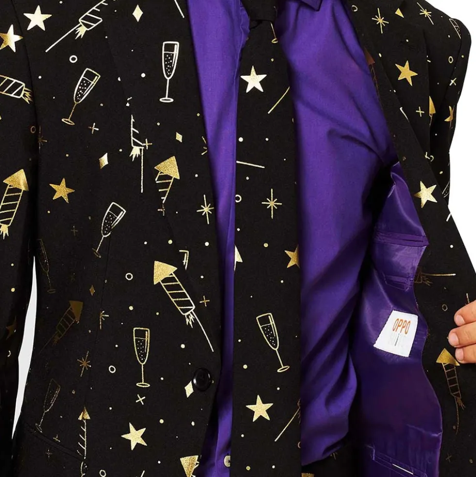 OppoSuits Fancy Fireworks Jakkesæt