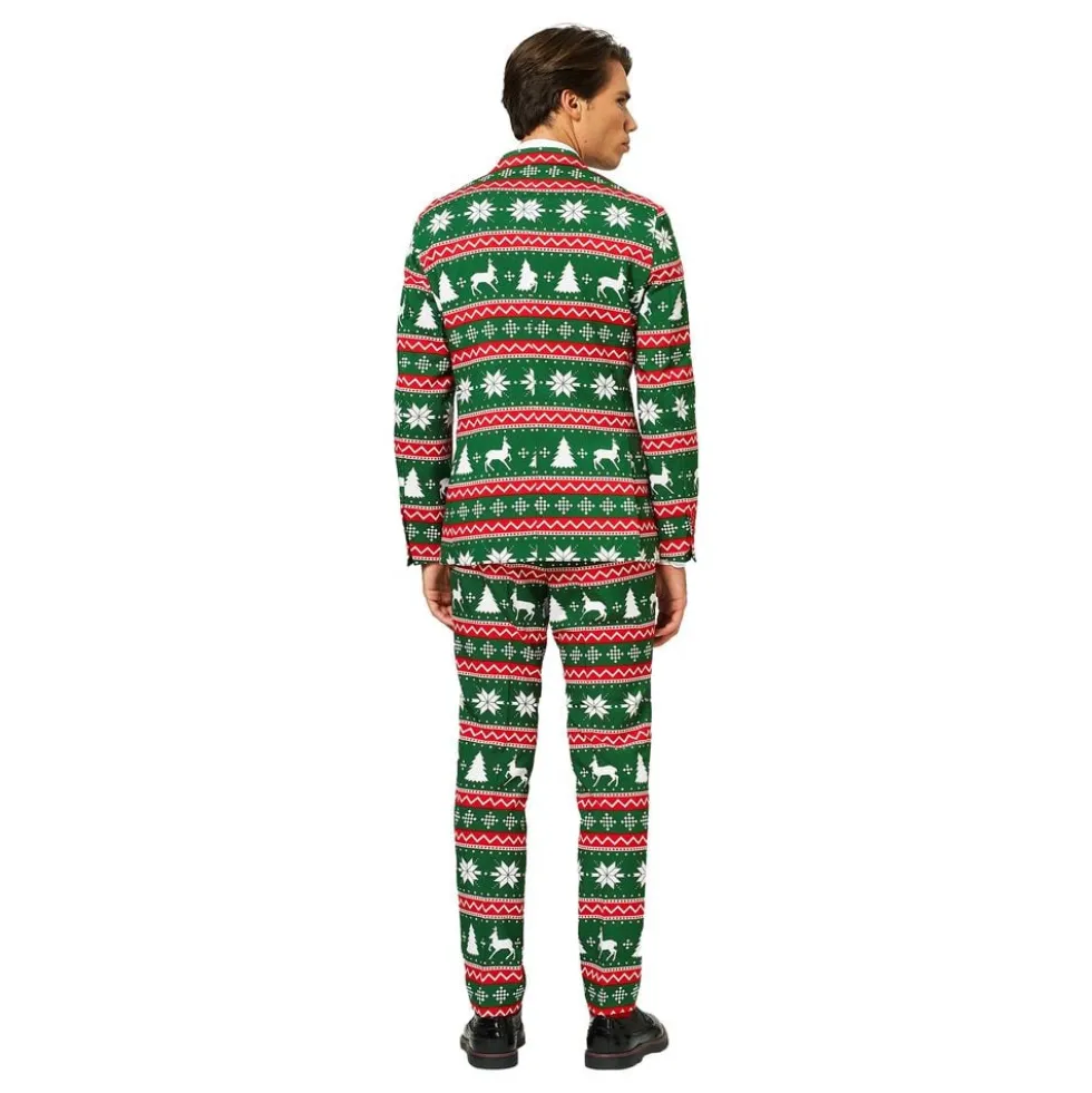 OppoSuits Festive Green Jakkesæt