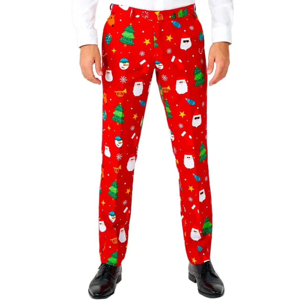 OppoSuits Festivity Red Jakkesæt