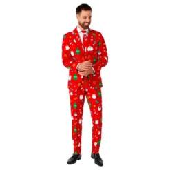 OppoSuits Festivity Red Jakkesæt