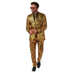OppoSuits Golden Geo Star Jakkesæt