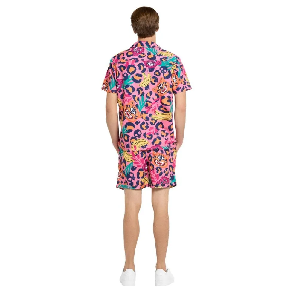 OppoSuits Jazzy Jungle Shorts Jakkesæt