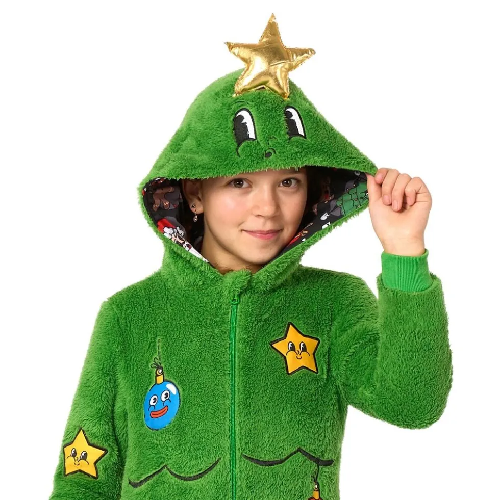 OppoSuits Juletræ Børne Onesie