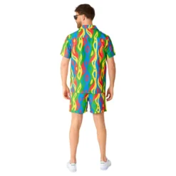 OppoSuits Loopy Lines Shorts jakkesæt