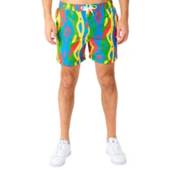 OppoSuits Loopy Lines Shorts jakkesæt