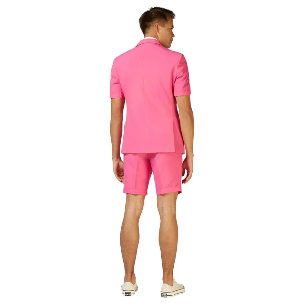 OppoSuits Mr. Pink Jakkesæt med Shorts