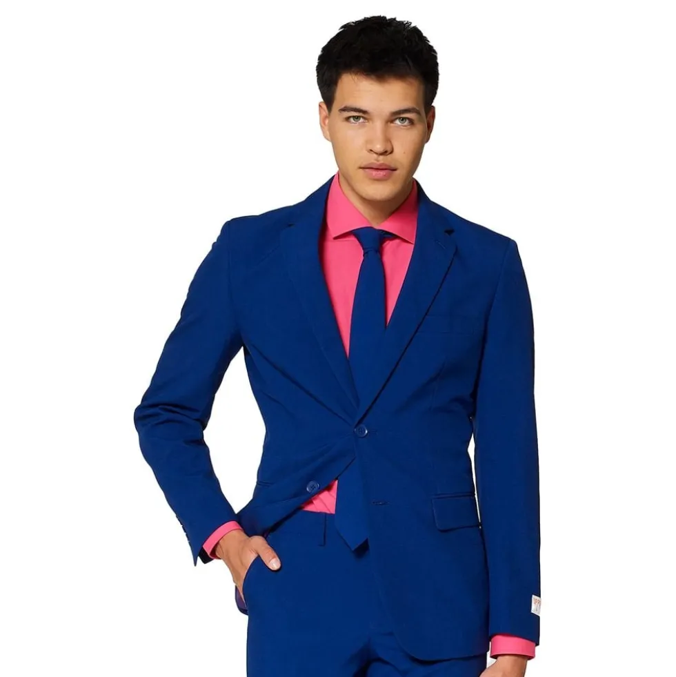 OppoSuits Navy Royale Jakkesæt