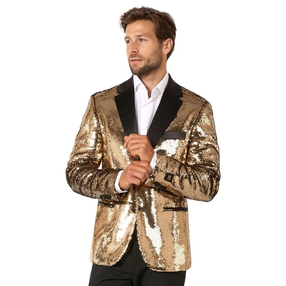 OppoSuits Paljettblazer Brilliant Guld