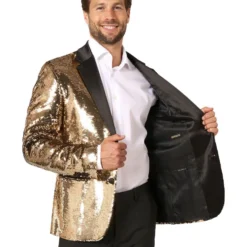 OppoSuits Paljettblazer Brilliant Guld