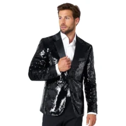 OppoSuits Paljettblazer Brilliant Sort
