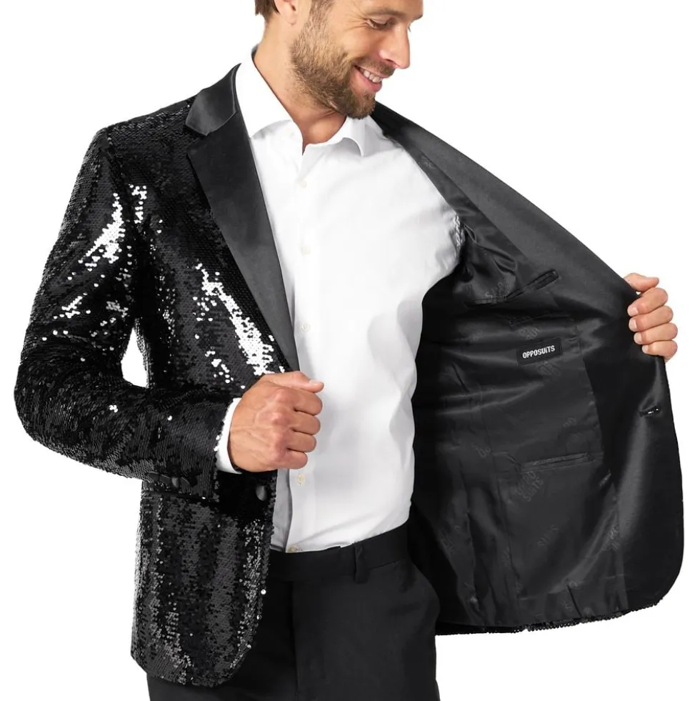 OppoSuits Paljettblazer Brilliant Sort
