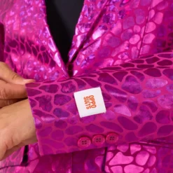OppoSuits Peppy Pink Dame Blazer