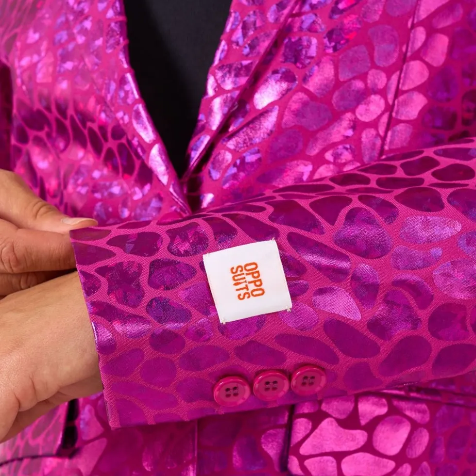 OppoSuits Peppy Pink Dame Blazer