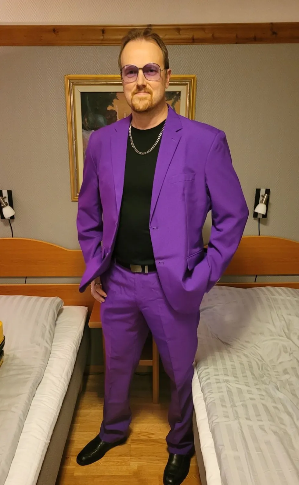 OppoSuits Purple Prince Jakkesæt