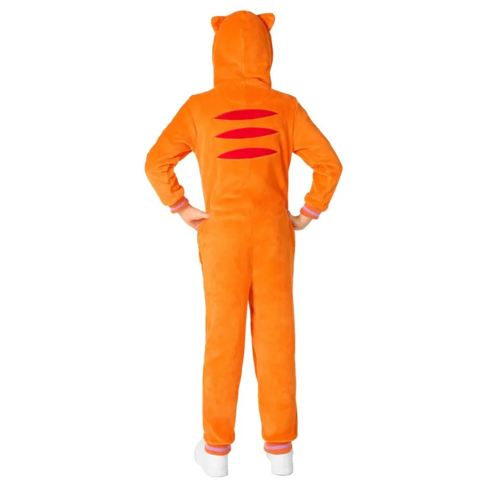 OppoSuits Rød Kat Børne Onesie