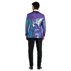 OppoSuits Sapphire Sequins Jakkesæt