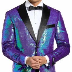 OppoSuits Sapphire Sequins Jakkesæt