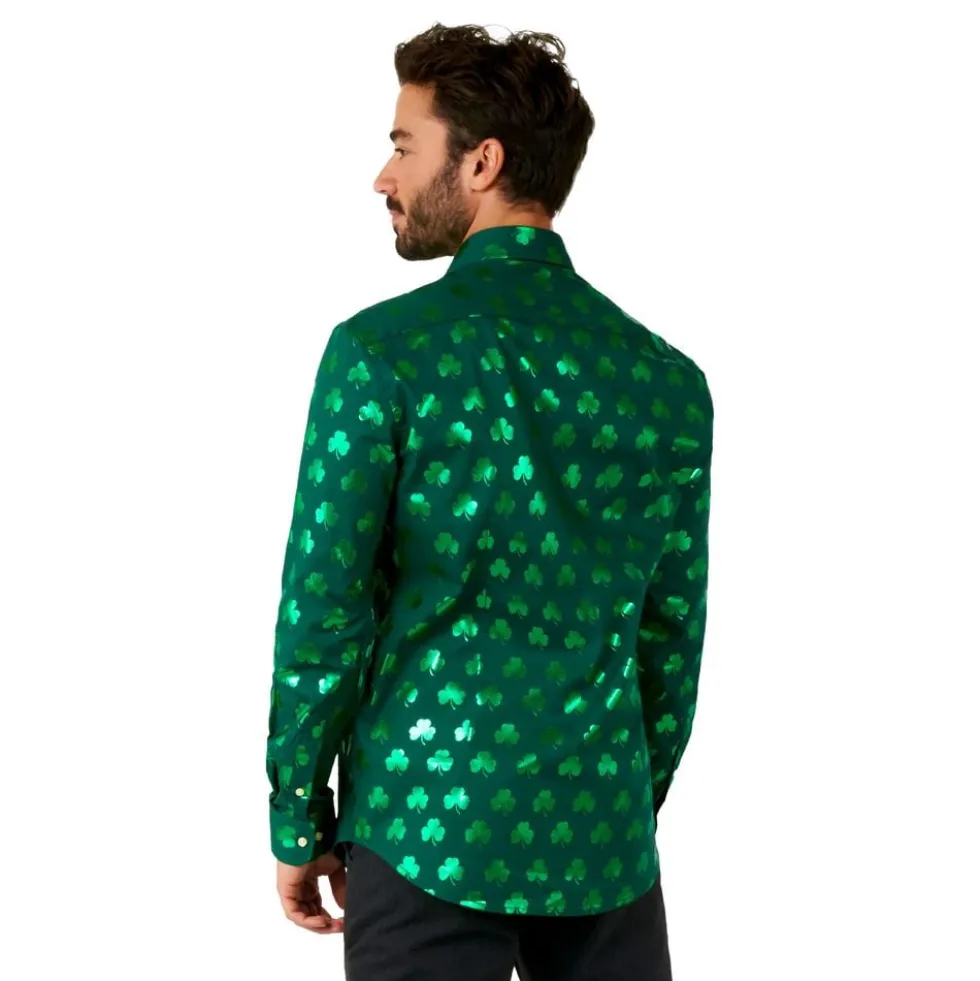 OppoSuits Shiny Shamrock Skjorte