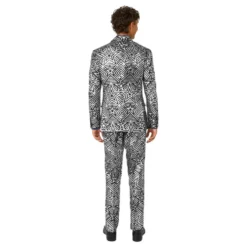 OppoSuits Silver Geo Star Jakkesæt