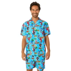 OppoSuits Sonic™ Green Hill Shorts jakkesæt