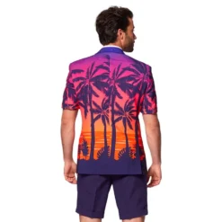 OppoSuits Suave Sunset Jakkesæt med Shorts