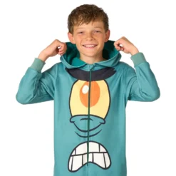 OppoSuits SvampBob Firkant Plankton Børne Onesie