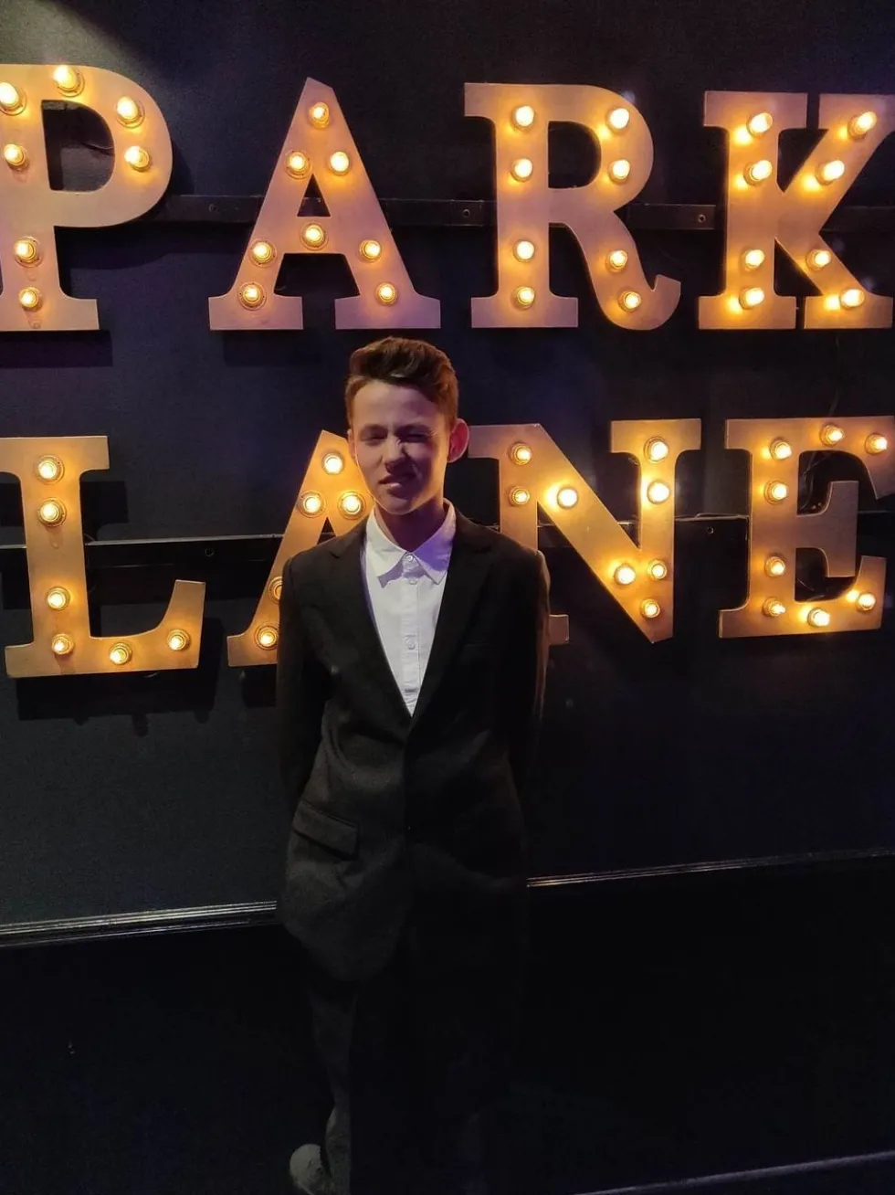 OppoSuits Teen Black Knight Jakkesæt