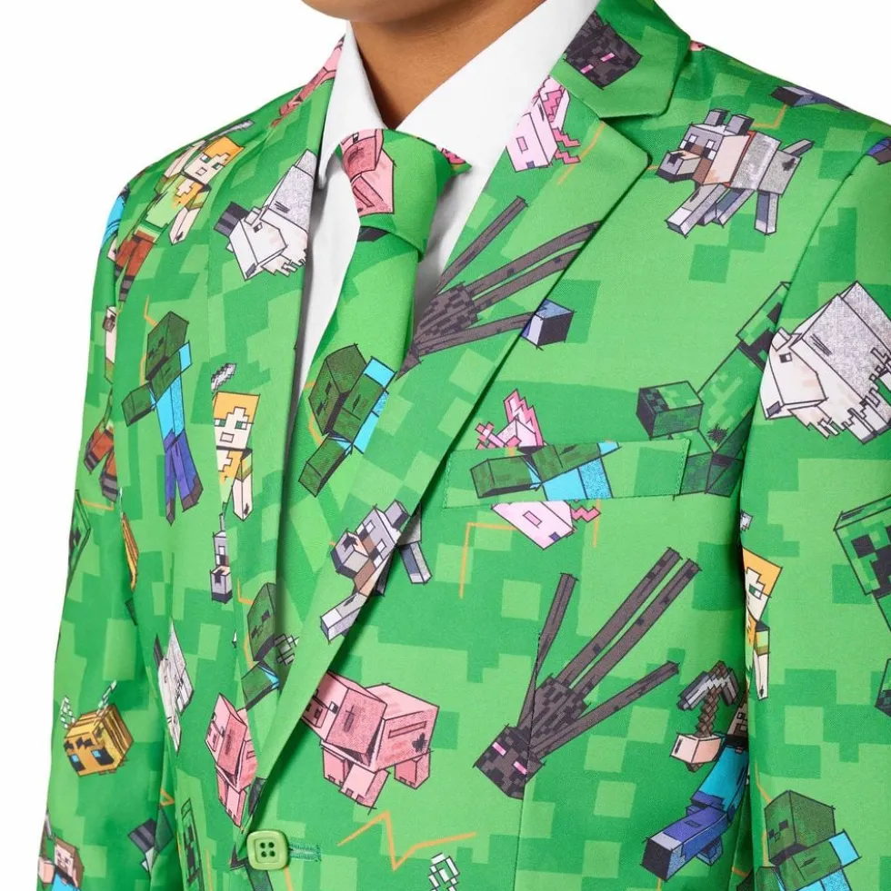 OppoSuits Teen Minecraft Jakkesæt