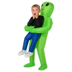 Oppustelig Bærende Alien Børnekostume
